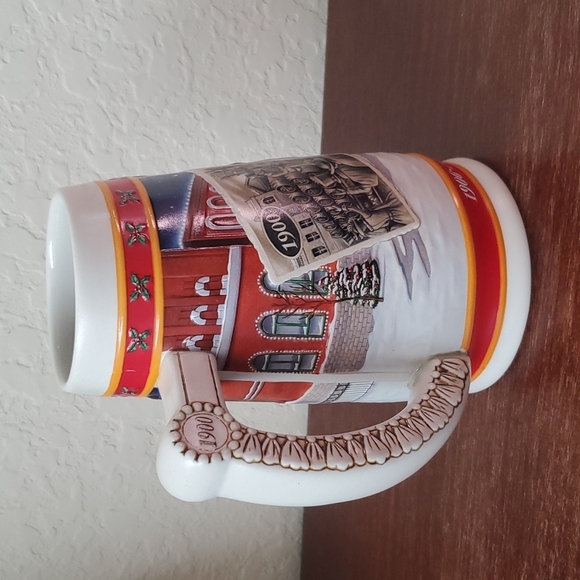 VTG 1999 Budweiser Beer holiday Collectible Stein "A Century of Tradition" - Picture 6 of 10